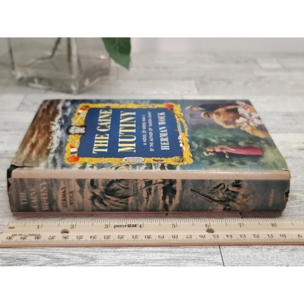 The Caine Mutiny 1951‎ Herman Wouk HCDJ Sears BCE Vtg WWII Naval Courtroom Drama